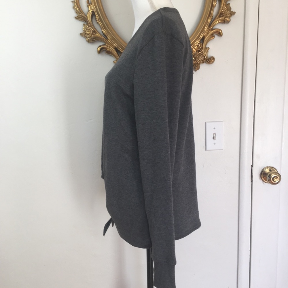 NWT Ideology Charcoal Heather Sweatshirt Size L - Picture 5 of 8